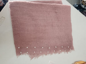 Bubble scarf with Pearls