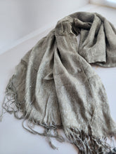 Load image into Gallery viewer, Shimmer Scarf With fringe
