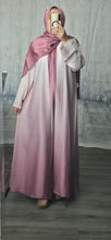 Load image into Gallery viewer, Ombre Cardigan/ Abaya 2 Pc