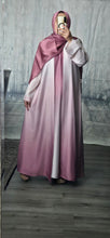 Load image into Gallery viewer, Ombre Cardigan/ Abaya 2 Pc