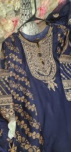 Chiffon Gharara suit