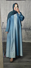 Load image into Gallery viewer, Ombre Cardigan/ Abaya 2 Pc