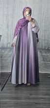 Load image into Gallery viewer, Ombre Cardigan/ Abaya 2 Pc