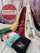Load image into Gallery viewer, Floral Embroidered Scarfs