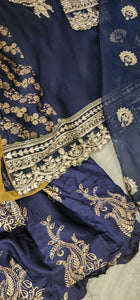 Chiffon Gharara suit