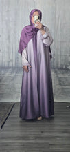 Load image into Gallery viewer, Ombre Cardigan/ Abaya 2 Pc