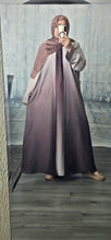 Load image into Gallery viewer, Ombre Cardigan/ Abaya 2 Pc