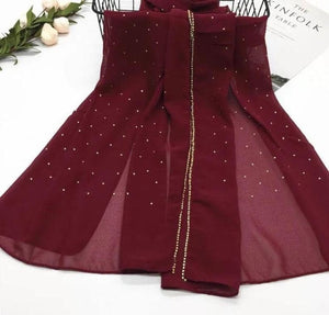 Chiffon Rhinestone