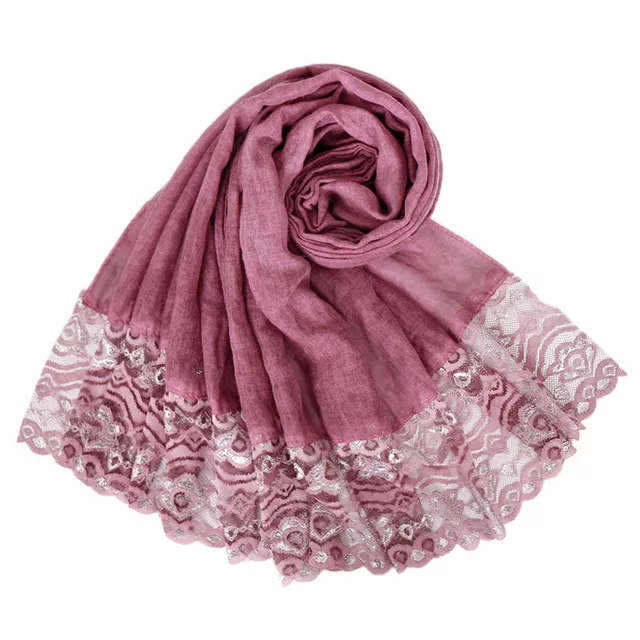 Foil Lace Scarf