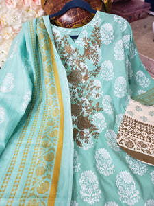Firoze Embroidered Lawn Suit