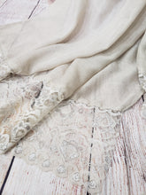 Load image into Gallery viewer, Foil Lace Scarf