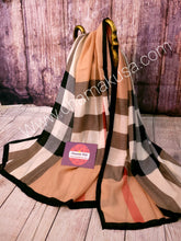 Load image into Gallery viewer, Classic Designer Inspired Plaid Scarf