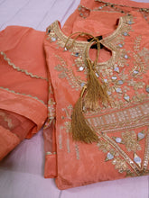 Load image into Gallery viewer, Large Khaadi Silk 3 pc
