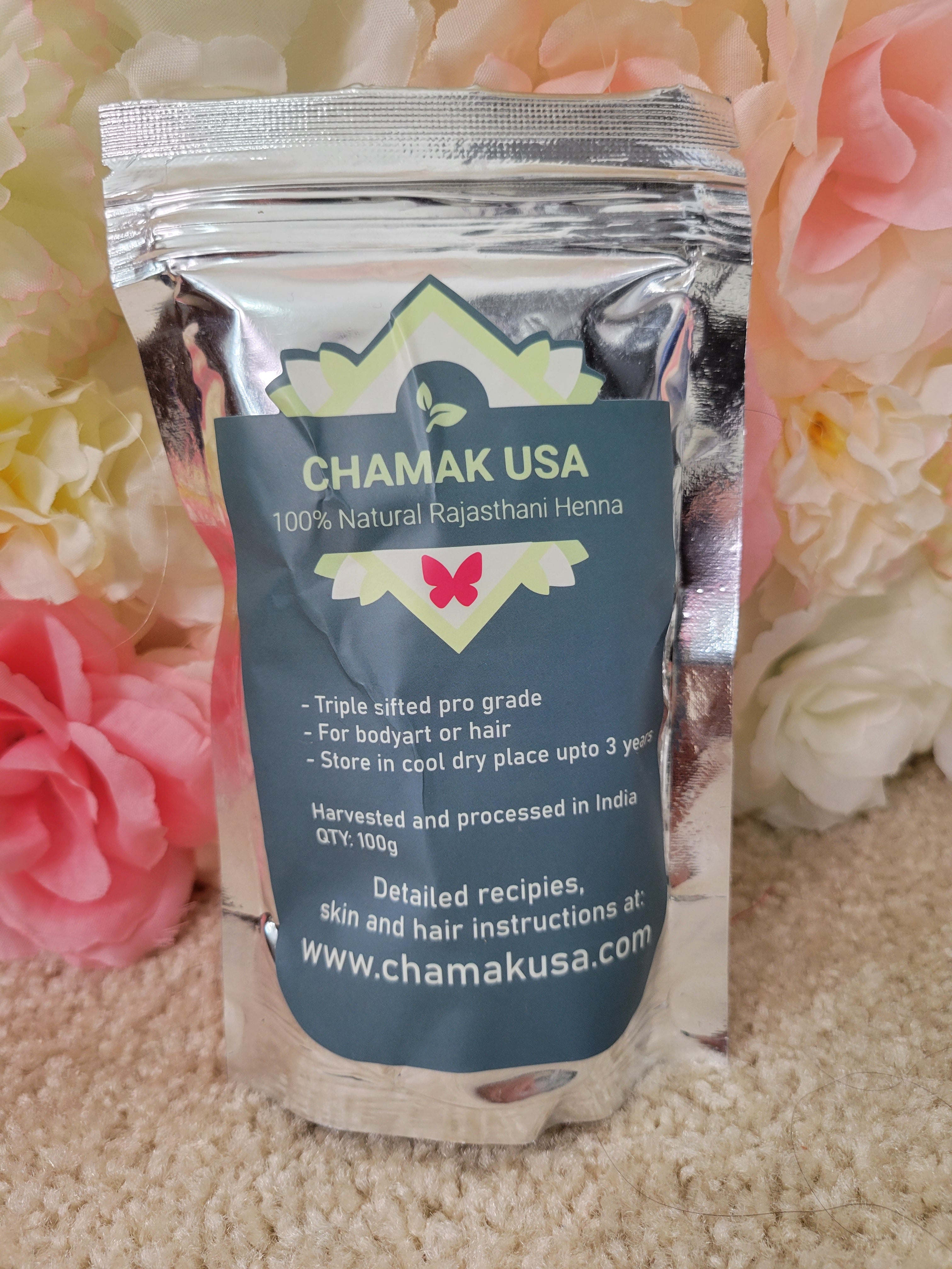 Fresh All Natural Rajasthani Henna  - Powder 100g