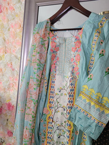 Embroidered 3 Piece Lawn Suit 15