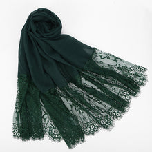 Load image into Gallery viewer, Lace Solid Scarf