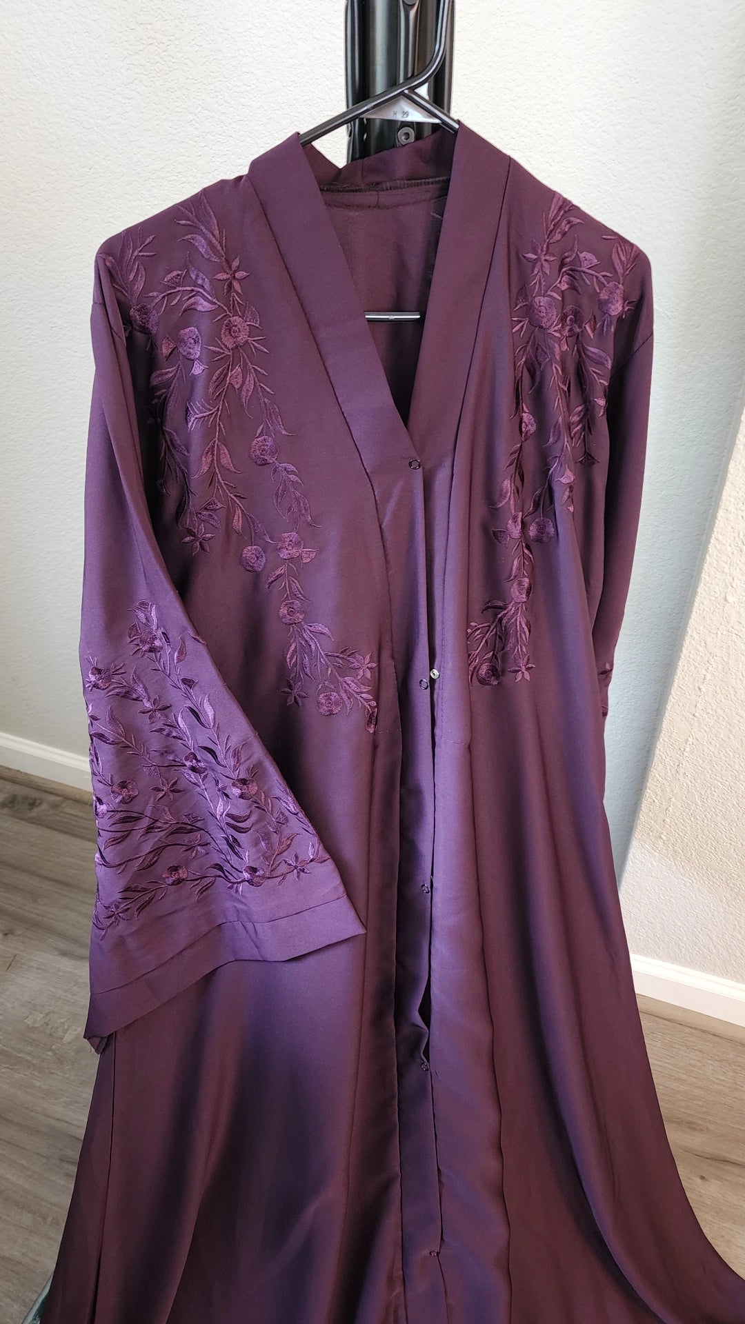 Chantilly Embroidred Abaya/Cardigan