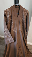 Load image into Gallery viewer, Chantilly Embroidred Abaya/Cardigan