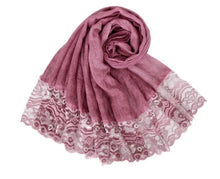 Load image into Gallery viewer, Foil Lace Scarf